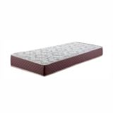 Colchão Solteiro Strass De Espuma D33 E Molas Superlastic 88cmx188cmx20cm Marrom/bege Floral Prorelax