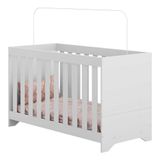 Berço 3 em 1 para Colchão 60 x 130 cm Multimóveis FG0527 Branco