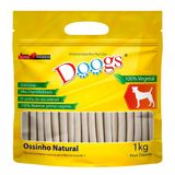 Osso Doogs Natural Palito 8mm Para Cães - 1 Kg