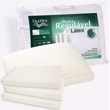 Travesseiro Látex Altura Regulável 10 A 20cm Duoflex