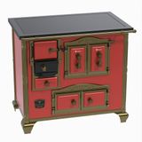 Fogao A Lenha Venax N 2 Imperador Premium Vermelho Sd