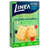 Chocolate Vegano Branco Linea Com Frutas Vermelhas 30g