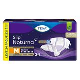 Fralda Geriátrica Tena Slip Noturno M Com 24 Unidades