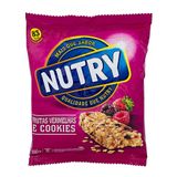 Barra De Cereais Nutry Frutas Vermelhas E Cookies Com 3 Unidades