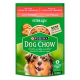 Ração Úmida Para Cachorro Dog Chow Adulto Extra Life Sabor Frango Em Sachê 100g