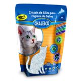 Areia Higiênica Para Gatos Sílica Cristais Em Gel Chalesco 1,8kg