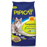 Areia Higiênica Pipicat Campestre 4kg