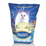 Areia Higiênica Sílica Chalesco Micro Cristais Em Gel Para Gatos 1,8kg