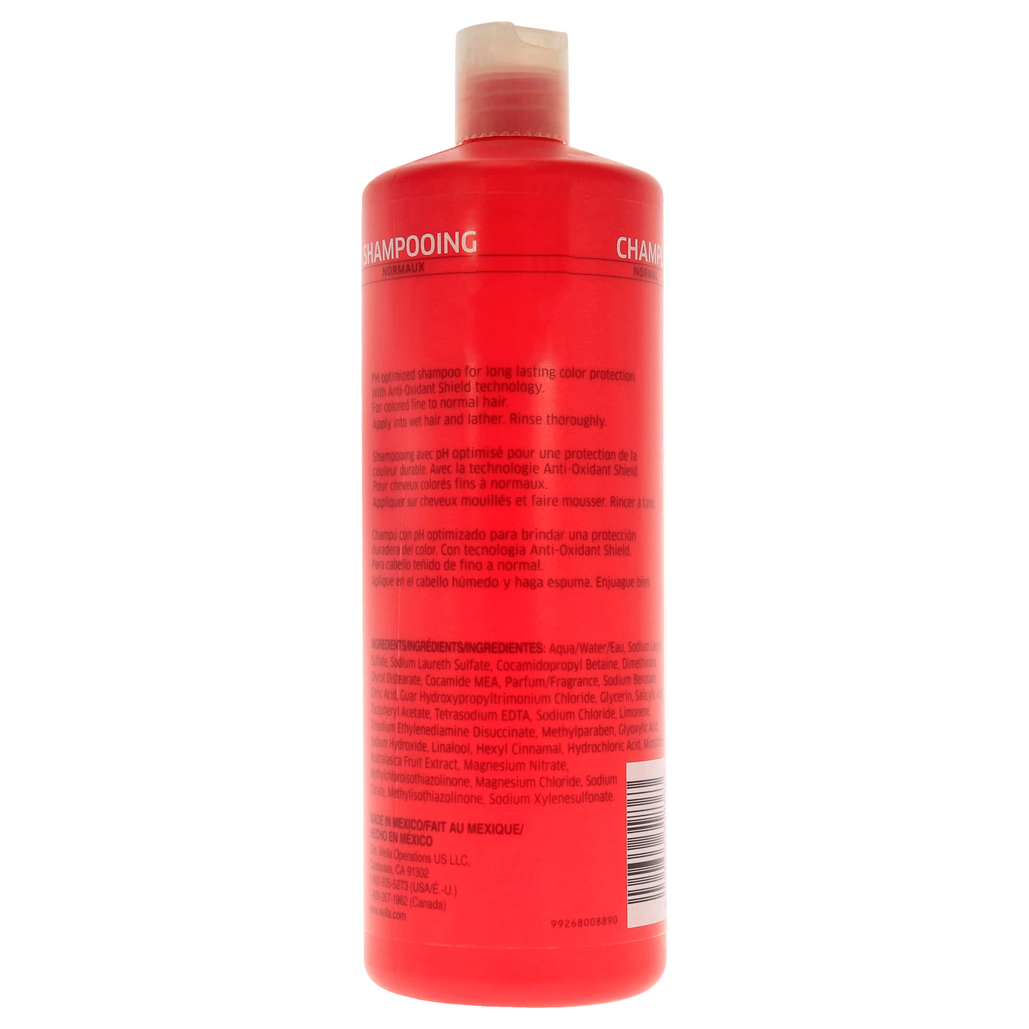 Invigo Brilliance Shampoo Para Cabelos Finos Wella 33,8 Oz