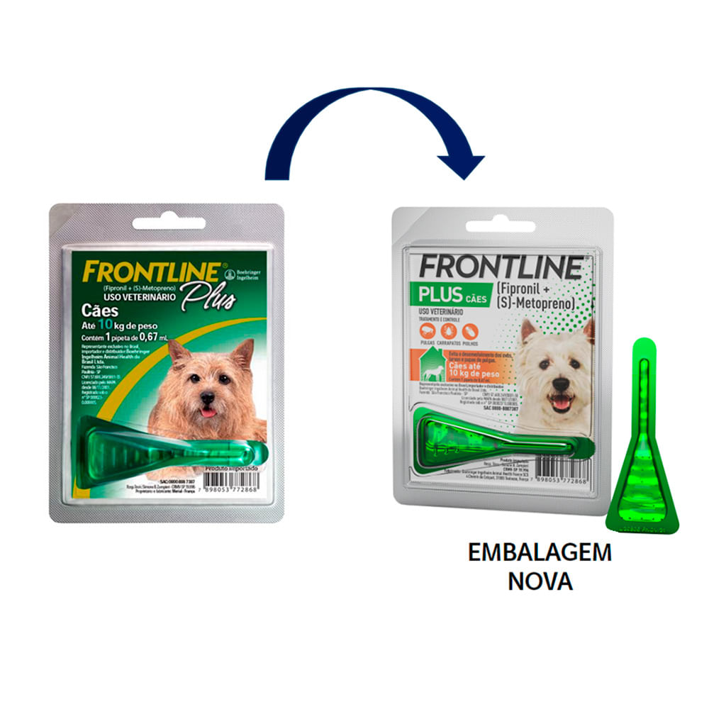 Antipulgas e Carrapatos Frontline Top Spot para Cães de 10 a 20 Kg