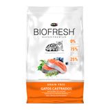 Ração Biofresh Gatos Castrados Salmão 7,5kg