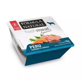 Ração Úmida Fórmula Natural Fresh Meat Gourmet Patê Cães Peru 70g