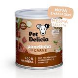 Ração Úmida Pet Delícia Cães Panelinha De Carne 320g
