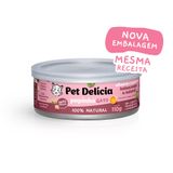 Ração Úmida Pet Delícia Gatos Papinha De Frango 110g