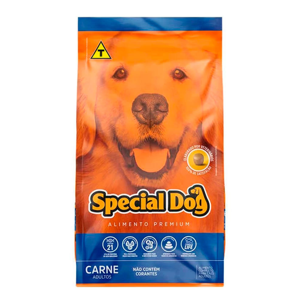 Ração Special Dog Cães Adultos Carne 20kg