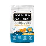 Biscoito Formula Natural Cães Adultos Raças Mini E Pequenas Abobora 250g