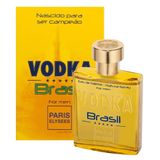 Perfume vodka brasil amarelo masculino paris elysees 100 ml