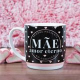 Caneca Porcelana Urban - Mãe no Coração