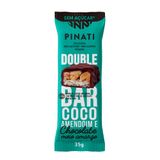 Barra Pinati Double Bar Coco Amendoim E Chocolate Meio Amargo 35g