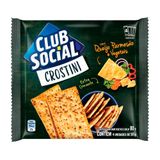 Biscoito Club Social Crostini Queijo Parmesão E Vegetais 80g