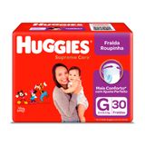 Fralda Roupinha Huggies Supreme Care Tamanho G Pacote Mega 30 Fraldas Descartáveis