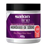 Creme Relaxante Salon Line Hidróxido De Sódio Super 400g