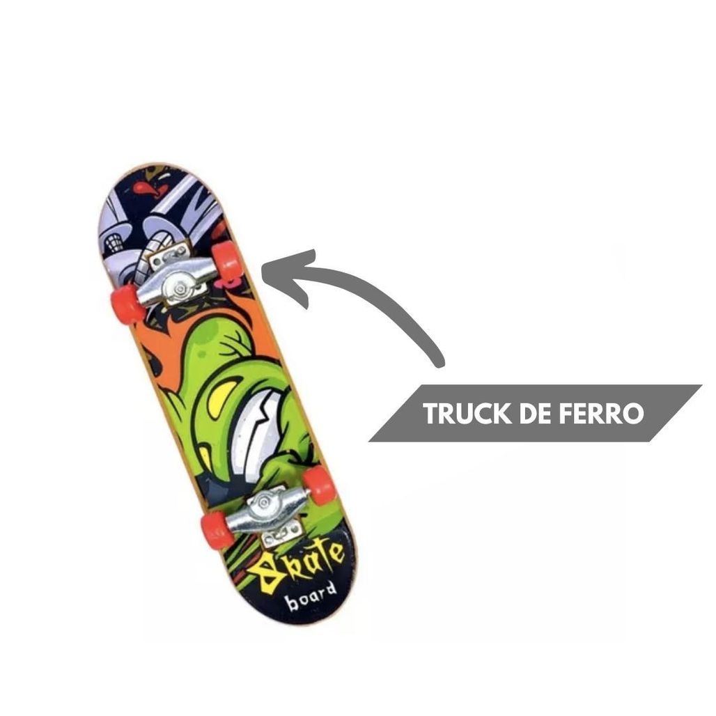 Skate Dedo Brinquedo Infantl Divertido Truck Metal Lixa Kit - Carrefour