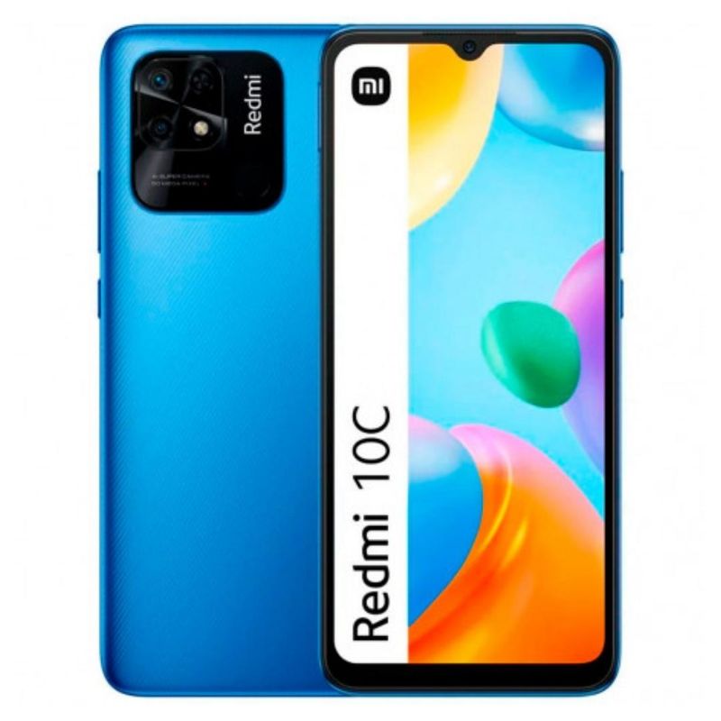 Celular Smartphone Xiaomi Redmi 10c 64gb Azul - Dual Chip