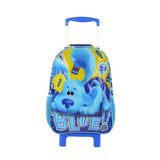 Mochila De Rodinhas Blue&#39;s Clues &amp; You Nickelodeon Escolar