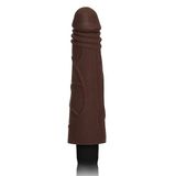 Pênis 16 Cm Realista Em Cyber Skin Com Vibrador - Adão E Eva