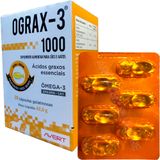 Ograx 3 1000 Suplemento Omega Acidos Graxos 30 Capsulas Caes Gatos Avert