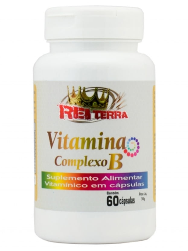 VITAMINA COMPLEXO B 60 CAPS 500mg É Um Composto Vitamínico, Que Contém ...