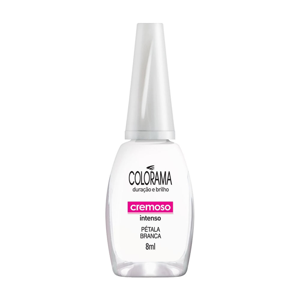 Esmalte Colorama Cor Pétala Branca Com 8ml