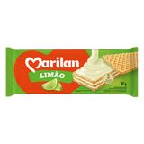 Biscoito Wafer Marilan Sabor Limão Com 115g