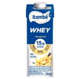 Bebida Láctea Uht Itambé Whey Com 15g De Proteína Sabor Baunilha 250ml