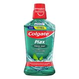 Solução Bucal Colgate Plax Fresh Mint Com Flúor Sem Álcool Leve 500ml Pague 350ml