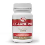 L-carnitina 500mg Vitafor 60 Cápsulas