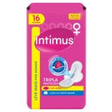 Absorvente Intimus Gel Tripla Proteção Cobertura Suave Com Abas Leve 16 Pague 14