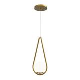 Lustre Pendente Globo 15 Jabuticaba Italia Dourado Fosco Bf