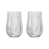 Jogo 2 Copos Cristal Água 450 Ml Linha Tulipa Optic Bohemia