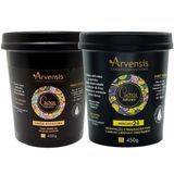 Kit Arvensis Geleia Alta Fix 450g E Mascara Noo Poo 2x1 450g