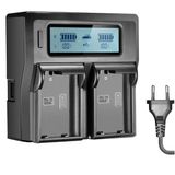 Carregador Duplo Rápido para Bateria Nikon EN-EL15 com USB (Bivolt)
