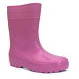 Bota Galocha Moda Infantil N 25ao32 Chuva Impermeável 09.11 Cor:rosa,tamanho:25/26