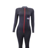 Macacão Forza Moto Segunda Pele Preto Feminino