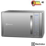 Micro-ondas Electrolux com 31 Litros de Capacidade e Grill Prata 110v - ME41X