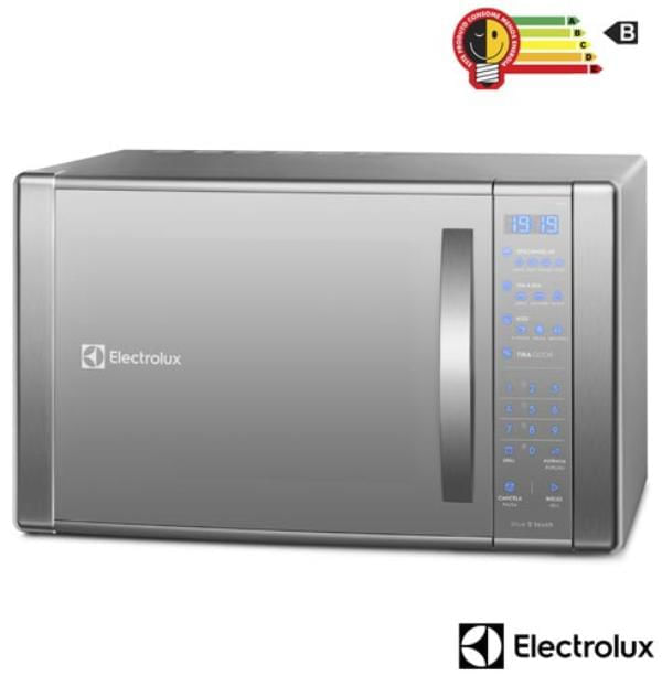 Micro-ondas Electrolux com 31 Litros de Capacidade e Grill Prata 110v - ME41X