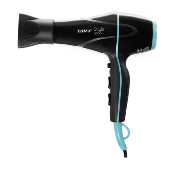 Secador de Cabelo Taiff Style com 02 Velocidades e 2000W Preto - 333/334