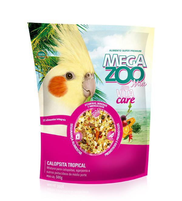 Ração Megazoo Extrusada 15kg - Para Aves Ornamentais - Carrefour