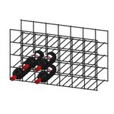 Adega Tipo Nicho Aramado Para 28 Garrafas  Mod. 7l X 4a