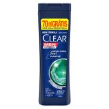 Shampoo Anticaspa Clear Men 2 em 1 Limpeza Diária 400ml